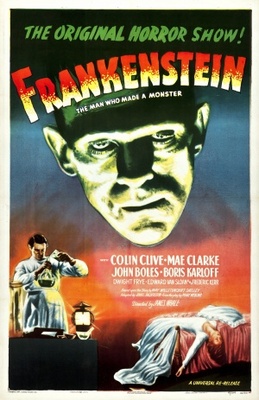 Frankenstein Poster with Hanger