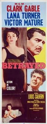 Betrayed Poster with Hanger