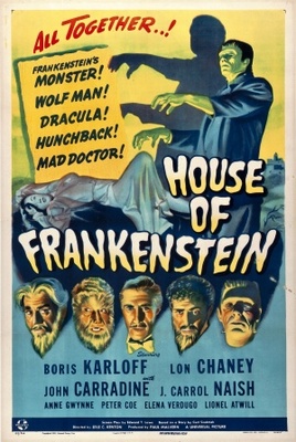 House of Frankenstein Wood Print