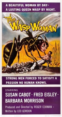 The Wasp Woman Wood Print