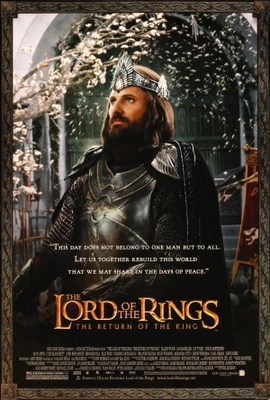 The Lord of the Rings: The Return of the King Wooden Framed Poster