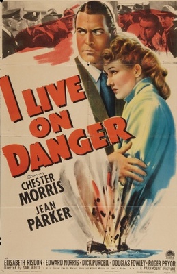 I Live on Danger Metal Framed Poster