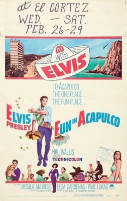 Fun in Acapulco Poster with Hanger