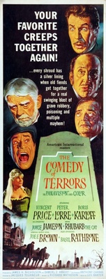 The Comedy of Terrors Wooden Framed Poster