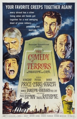 The Comedy of Terrors pillow