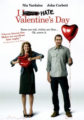 I Hate Valentine's Day Poster with Hanger