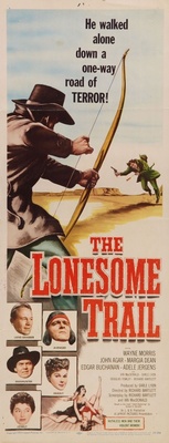 The Lonesome Trail Wooden Framed Poster