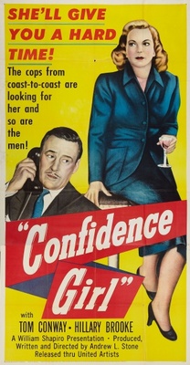 Confidence Girl Wooden Framed Poster