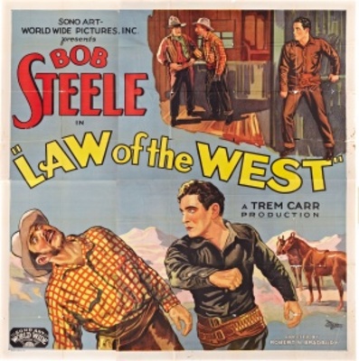 Law of the West Wooden Framed Poster