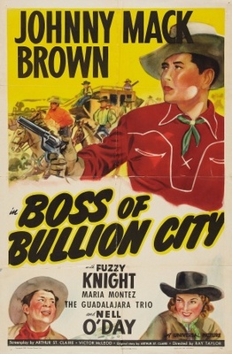 Boss of Bullion City Poster with Hanger