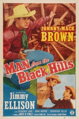 Man from the Black Hills Metal Framed Poster