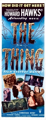 The Thing From Another World Poster with Hanger