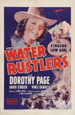 Water Rustlers Wooden Framed Poster