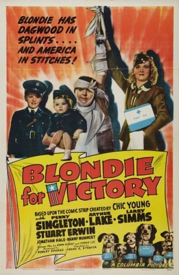 Blondie for Victory Wood Print