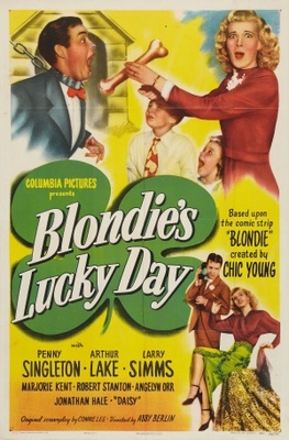 Blondie's Lucky Day Wood Print