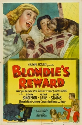 Blondie's Reward pillow