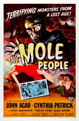 The Mole People Wood Print