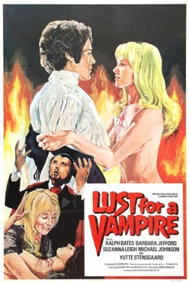 Lust for a Vampire Canvas Poster