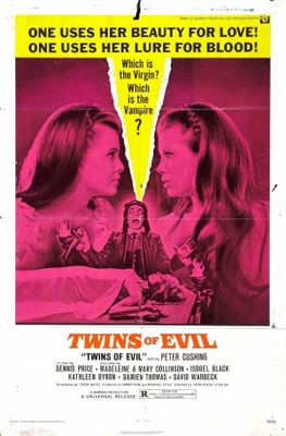 Twins of Evil Wooden Framed Poster