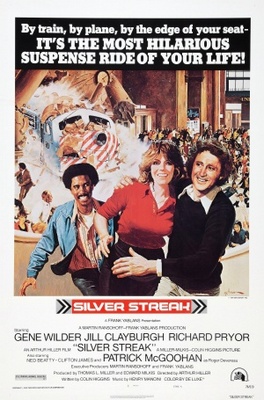 Silver Streak Poster with Hanger