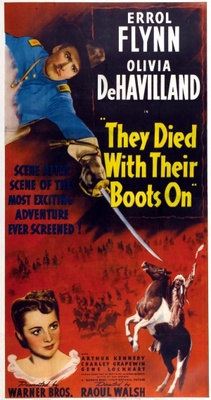 They Died with Their Boots On Metal Framed Poster