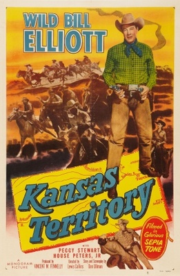 Kansas Territory Wooden Framed Poster