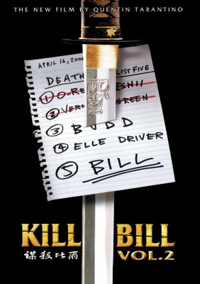 Kill Bill: Vol. 2 Poster with Hanger