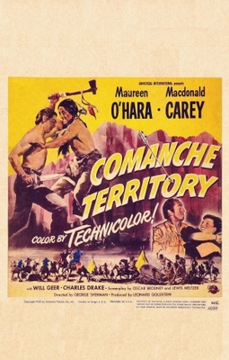 Comanche Territory Metal Framed Poster