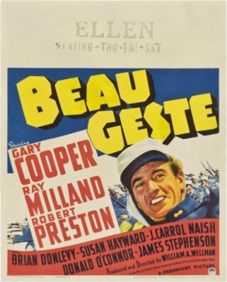 Beau Geste Canvas Poster