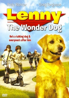 Lenny the Wonder Dog Wooden Framed Poster