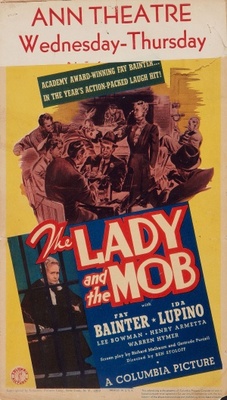 The Lady and the Mob pillow