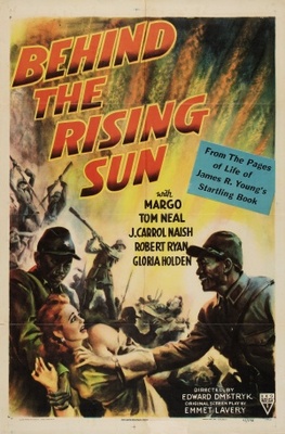 Behind the Rising Sun Canvas Poster
