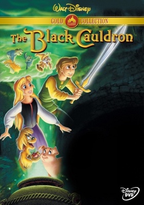 The Black Cauldron Wooden Framed Poster