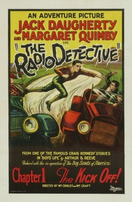 The Radio Detective Poster with Hanger