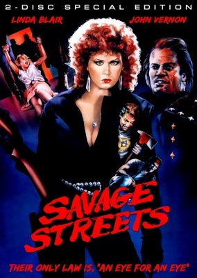 Savage Streets Metal Framed Poster