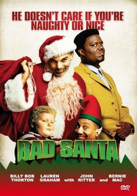 Bad Santa Canvas Poster