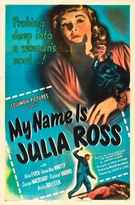 My Name Is Julia Ross Wooden Framed Poster