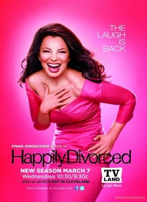 Happily Divorced Poster with Hanger