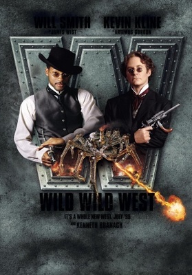 Wild Wild West Poster with Hanger