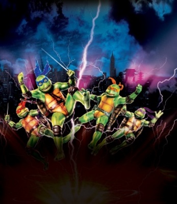 Teenage Mutant Ninja Turtles III Wooden Framed Poster