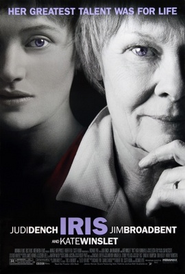Iris Wooden Framed Poster