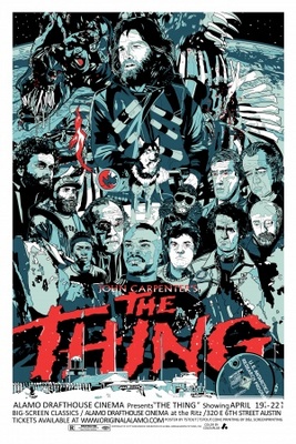 The Thing Wooden Framed Poster