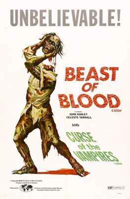 Beast of Blood Wood Print
