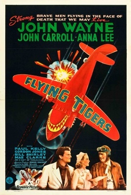 Flying Tigers Wooden Framed Poster