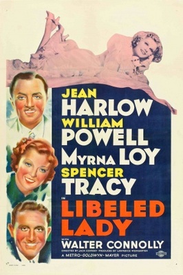 Libeled Lady Poster with Hanger