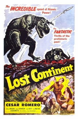 Lost Continent Poster with Hanger