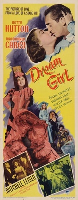 Dream Girl Wooden Framed Poster