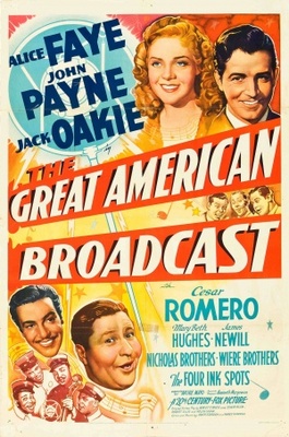 The Great American Broadcast Wooden Framed Poster