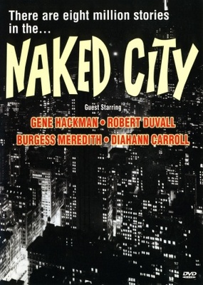 Naked City Wooden Framed Poster