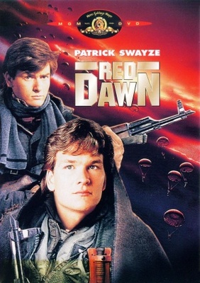 Red Dawn Wooden Framed Poster